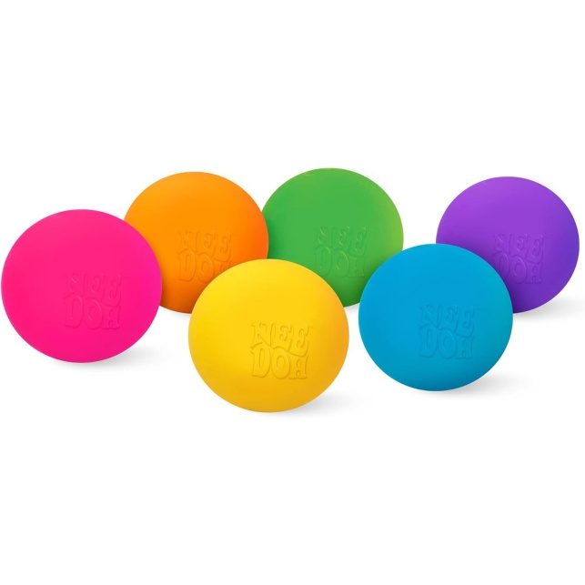NeeDoh Rainboh Teenie – Mini Globs – 6 Pack - Image 3