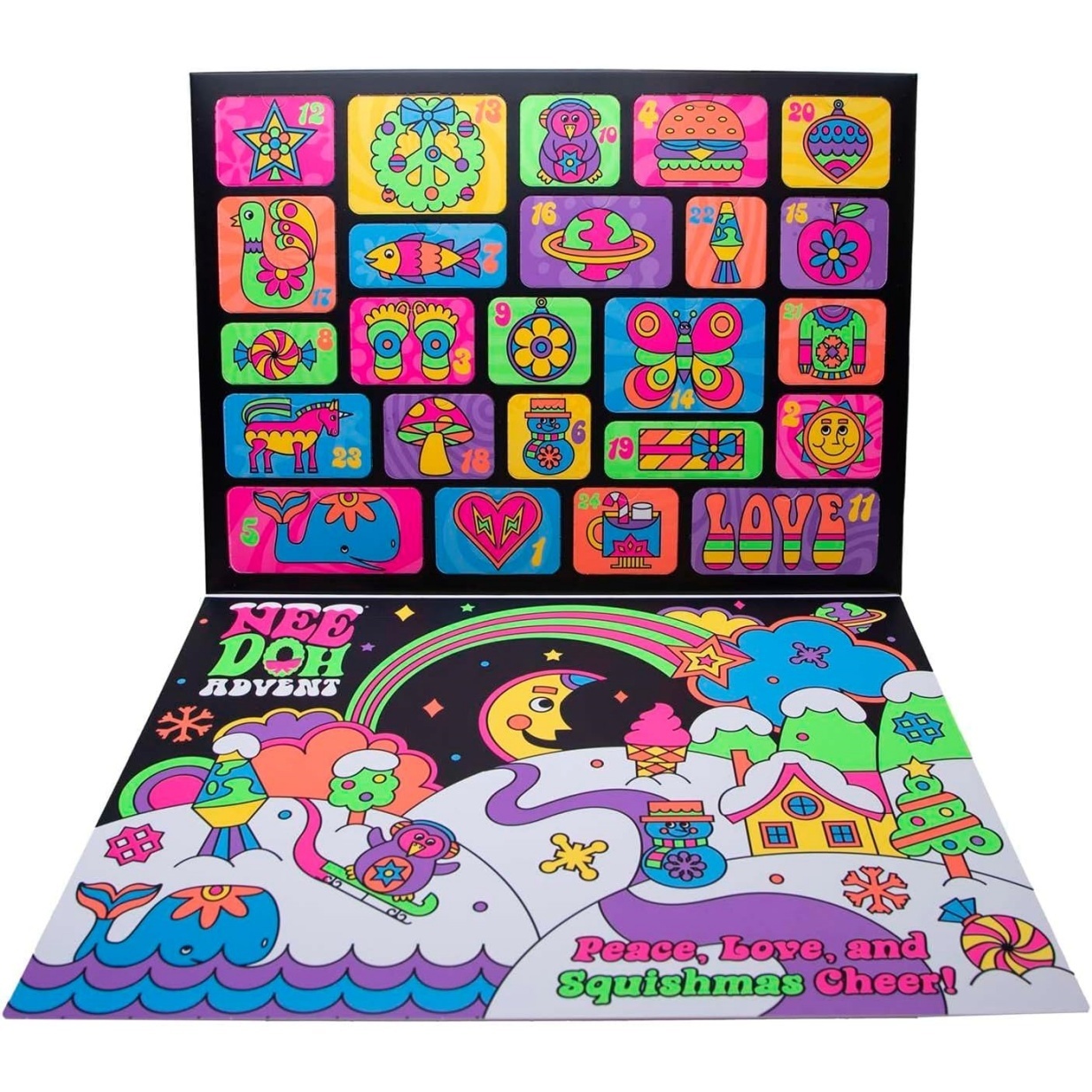 NeeDoh Advent Calendar – 24 Sensory Toys - Image 2